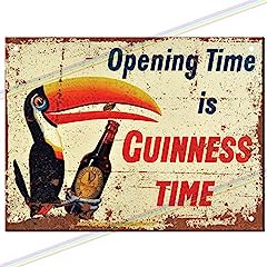 Guinness metal bar for sale  Delivered anywhere in UK