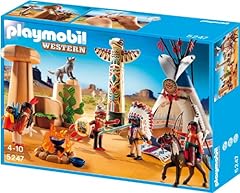 Playmobil 5247 indianercamp gebraucht kaufen  Wird an jeden Ort in Deutschland