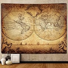 Old map tapestry for sale  Delivered anywhere in USA 