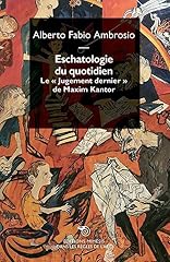 Eschatologie quotidien jugemen d'occasion  Livré partout en France