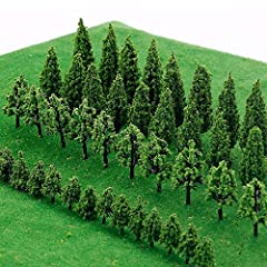 IWILCS 50Stück Modell Bäume Miniatur, Zug Bäume Eisenbahn, gebraucht gebraucht kaufen  Wird an jeden Ort in Deutschland