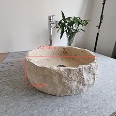 Beige travertine stone for sale  Delivered anywhere in UK