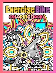 Exercise bike coloring for sale  Delivered anywhere in USA 