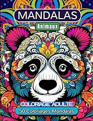 Mandalas coloriages animaux d'occasion  Livré partout en France