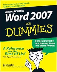 Word 2007 dummies for sale  Delivered anywhere in UK