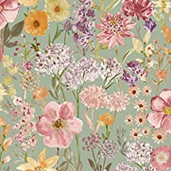 Grandeco wildflowers wallpaper for sale  Delivered anywhere in Ireland