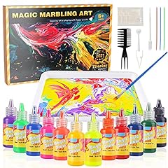 Titoclar Arts & Crafts For Kids Ages 8-12, Water Marbling, used for sale  Delivered anywhere in USA 