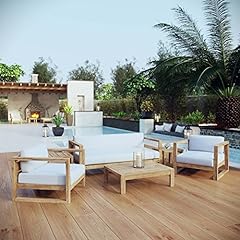 Modway upland teak for sale  Delivered anywhere in USA 