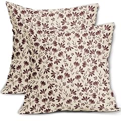 Burgundy floral pillow for sale  Delivered anywhere in USA 