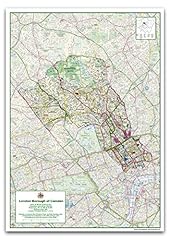 London borough map for sale  Delivered anywhere in UK