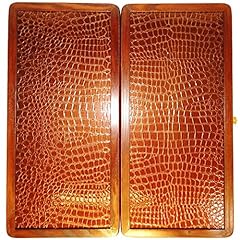 Gold crocodile leather for sale  Delivered anywhere in USA 