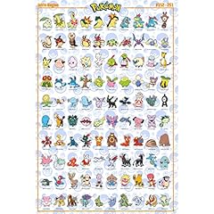 Abystyle pokemon poster usato  Spedito ovunque in Italia 