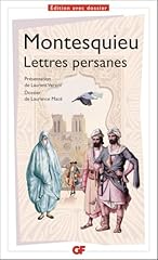 Lettres persanes programme d'occasion  Livré partout en France