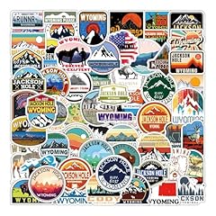 63pcs wyoming stickers for sale  Delivered anywhere in USA 