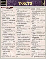 Torts quickstudy laminated for sale  Delivered anywhere in USA 