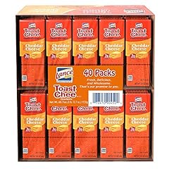 Used, Lance Toast Chee Cheddar Sandwich Cracker (40 Pk.) for sale  Delivered anywhere in USA 