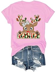 Christmas reindeer shirt for sale  Delivered anywhere in USA 
