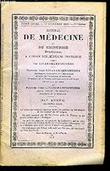 Journal medecine tome d'occasion  Livré partout en France