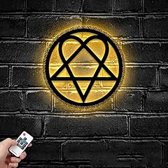 Heartagram symbol metal for sale  Delivered anywhere in USA 
