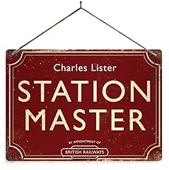 Personalised station master for sale  Delivered anywhere in UK