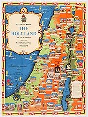 Map holy land for sale  Delivered anywhere in UK