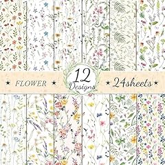 Blumenmuster scrapbook papier gebraucht kaufen  Wird an jeden Ort in Deutschland