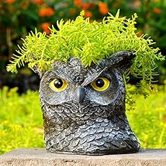 Bxle owl planter for sale  Delivered anywhere in USA 
