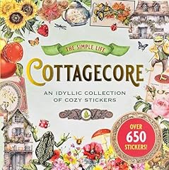 Cottagecore sticker book for sale  Delivered anywhere in UK