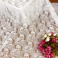 White lace fabric for sale  Delivered anywhere in USA 