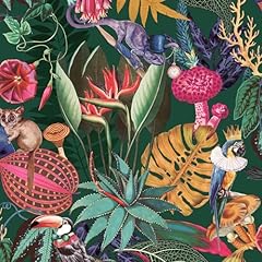 Wallpaper wonderland tropical for sale  Delivered anywhere in UK