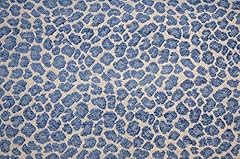 Blue chenille cheetah for sale  Delivered anywhere in USA 