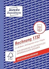 Avery zweckform 1732 gebraucht kaufen  Wird an jeden Ort in Deutschland