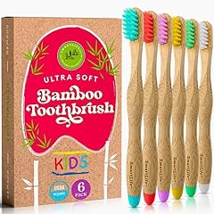 Kids bamboo toothbrushes for sale  Delivered anywhere in USA 