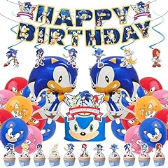 Sonic party decoration for sale  Delivered anywhere in UK