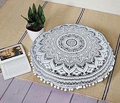 Round mandala floor for sale  Delivered anywhere in UK