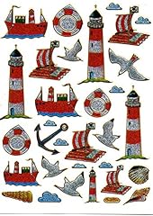 Lighthouse stickers multi for sale  Delivered anywhere in UK
