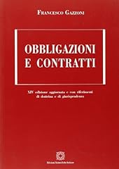 Obbligazioni contratti usato  Spedito ovunque in Italia 