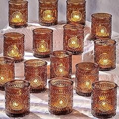 Darjen amber votive for sale  Delivered anywhere in USA 