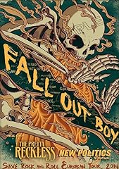 Fall boy poster for sale  Delivered anywhere in Ireland