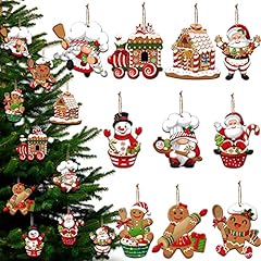 Pcs gingerbread christmas for sale  Delivered anywhere in USA 