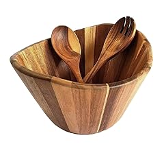 Acacia wood salad for sale  Delivered anywhere in USA 