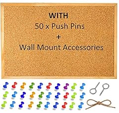Cork pin board for sale  Delivered anywhere in UK