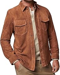 Men tan suede for sale  Delivered anywhere in USA 