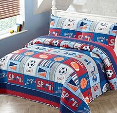 Bedspread set sports for sale  Delivered anywhere in USA 
