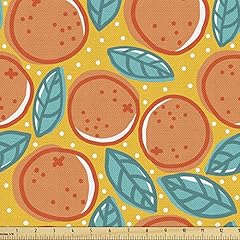 Lunarable citrus fabric for sale  Delivered anywhere in USA 
