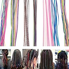 56pcs colorful hair for sale  Delivered anywhere in UK