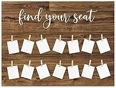 Seating chart sign for sale  Delivered anywhere in USA 