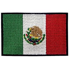 Mexico flag embroidered for sale  Delivered anywhere in UK