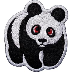 Panda embroidered iron for sale  Delivered anywhere in UK