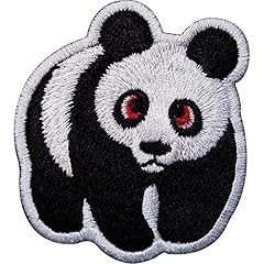 Panda embroidered iron for sale  Delivered anywhere in UK